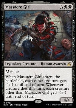 Massacre Girl RVR-83 Rare Englisch