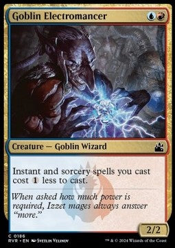 Goblin Electromancer RVR-186 Common Englisch
