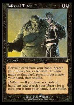 Infernal Tutor XRVR-326 Rare Englisch