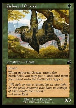 Arboreal Grazer XRVR-343 Common Englisch