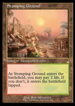 Stomping Ground (V.2) XRVR-413 Rare Englisch