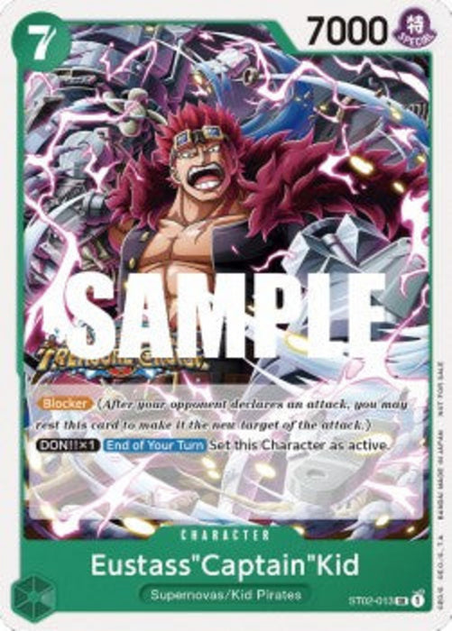Eustass"Captain"Kid (ST02-013) (V.1) UP Super Rare Englisch