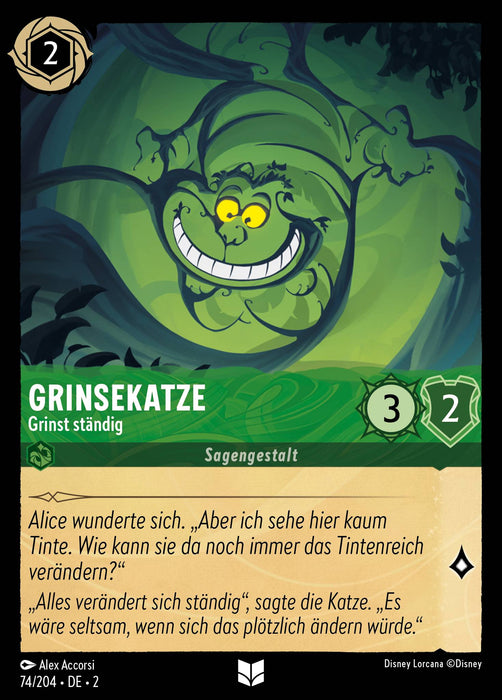 Grinsekatze - Grinst ständig 2ROF-074 Uncommon Deutsch