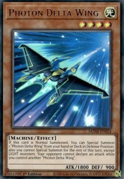 Photon Delta Wing (V.1) MZMI-EN024 Ultra Rare Englisch