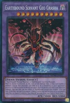 Earthbound Servant Geo Grasha (V.2) MZMI-EN031 Collectors Rare Englisch