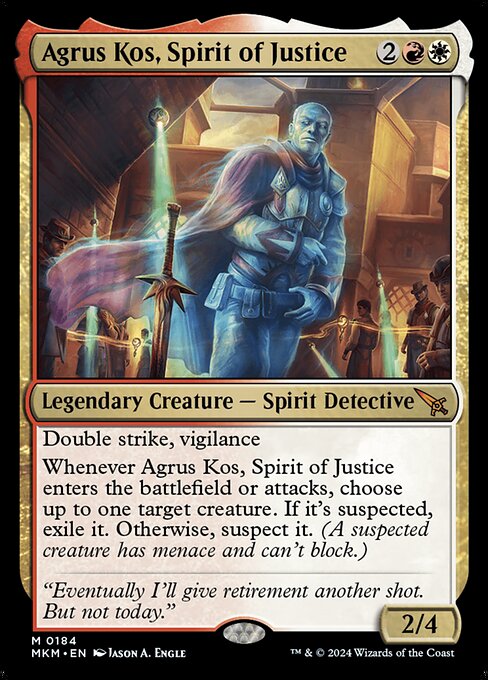 Magic: Agrus Kos, Spirit of Justice