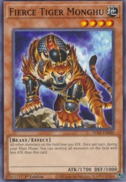 Fierce Tiger Monghu STAS-ENX040 Common Englisch