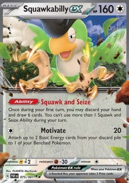 Squawkabilly ex PAF-075 Double Rare Englisch