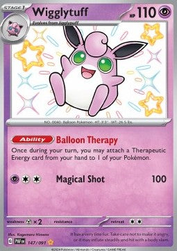 Wigglytuff PAF-147 Shiny Rare Englisch