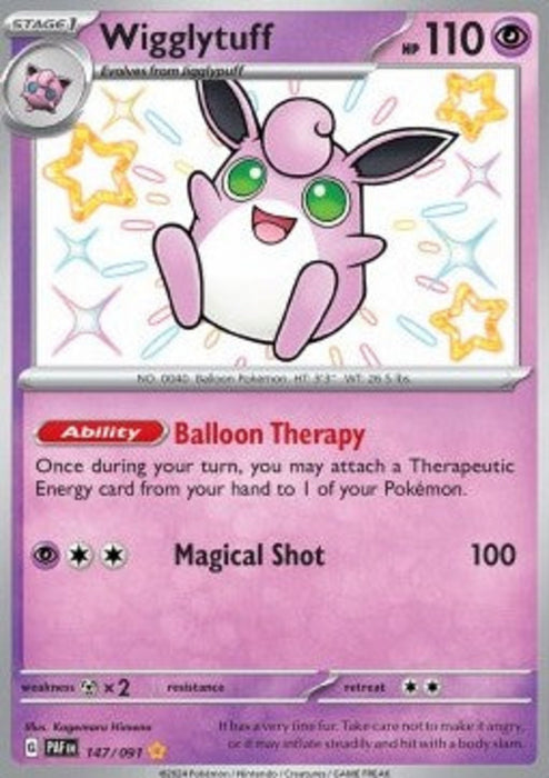Wigglytuff PAF-147 Shiny Rare Englisch