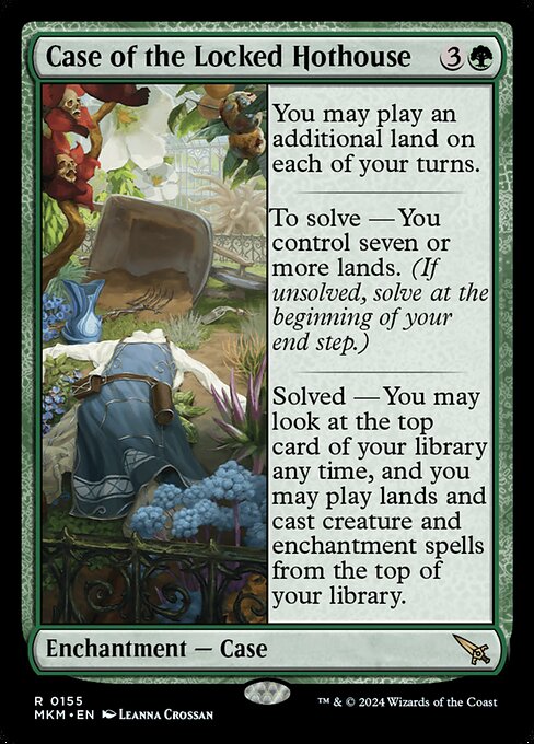 Magic: Case of the Locked Hothouse