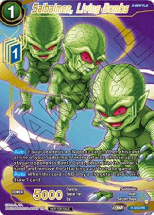 Saibaimen, Living Bombs (V.2) P Promo Englisch