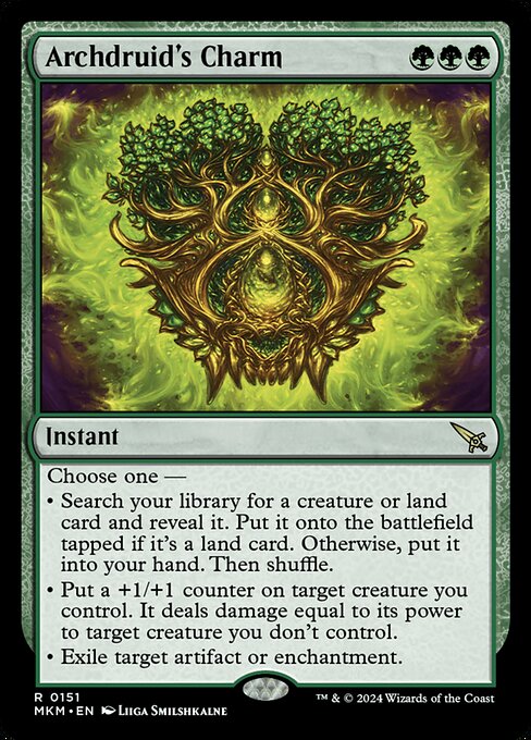 Magic: Archdruid's Charm