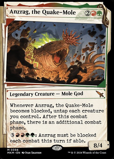 Magic: Anzrag, the Quake-Mole
