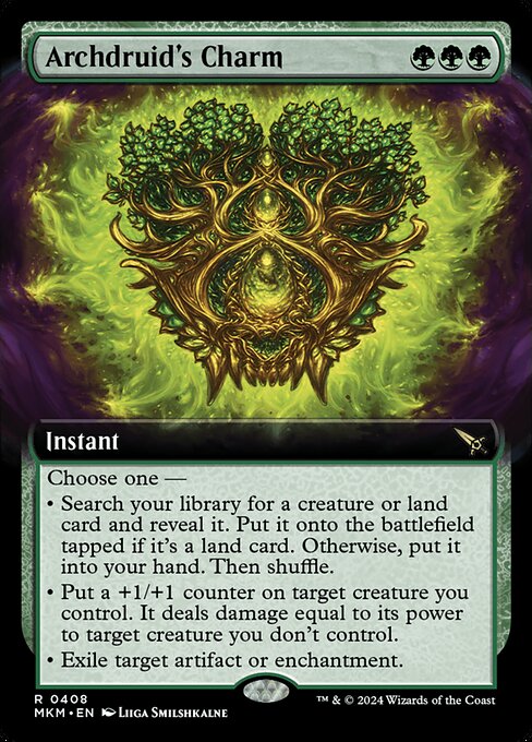 Archdruid's Charm XMKM-408 Rare Englisch