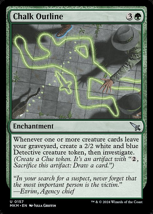 Magic: Chalk Outline