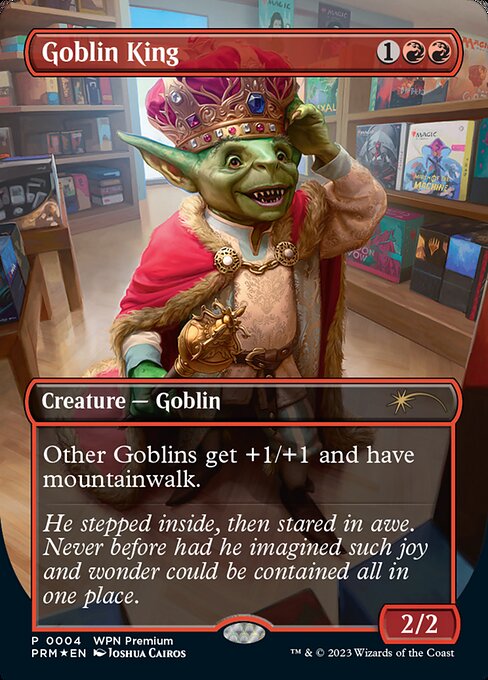 Goblin King MTGP-WPN 004 Rare Englisch