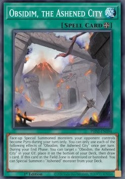 Obsidim, the Ashened City PHNI-EN094 Super Rare Englisch
