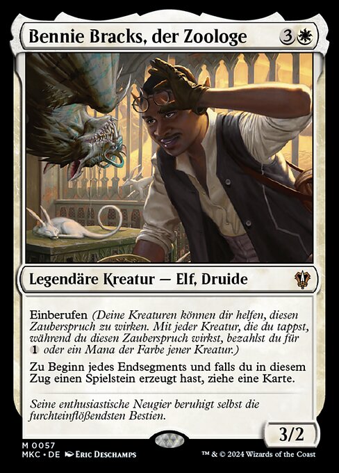 Magic: Bennie Bracks, Zoologist