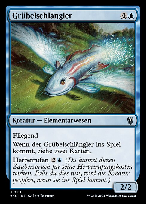 Grübelschlängler MKC-111 Uncommon Deutsch