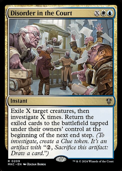 Magic: Disorder in the Court