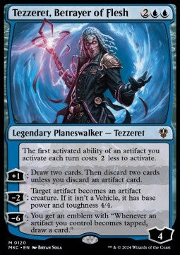 Tezzeret, Betrayer of Flesh MKC-120 Mythic Englisch