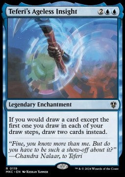 Teferi's Ageless Insight MKC-119 Rare Englisch