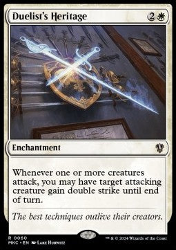 Duelist's Heritage MKC-60 Rare Englisch