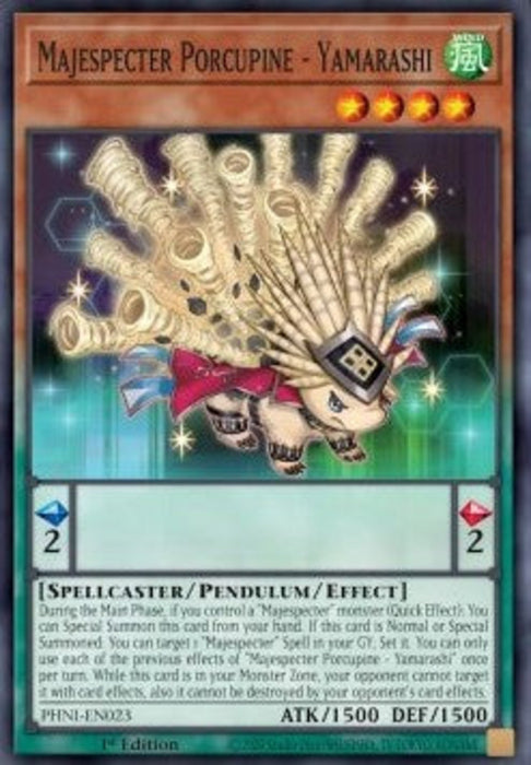 Majespecter Porcupine - Yamarashi PHNI-EN023 Super Rare Englisch
