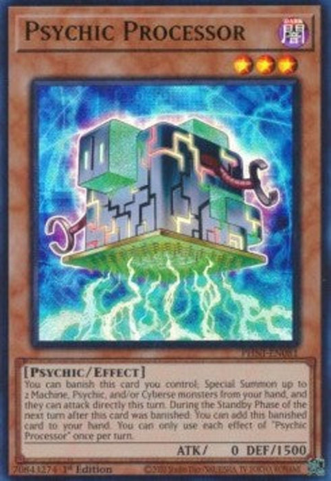 Psychic Processor (V.1) PHNI-EN081 Ultra Rare Englisch