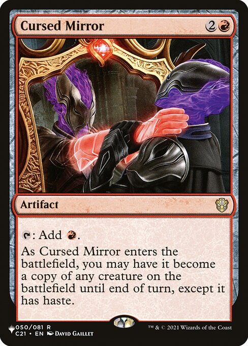 Cursed Mirror SLDRCD-50 Rare Englisch
