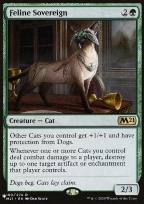 Feline Sovereign SLDRCD-180 Rare Englisch
