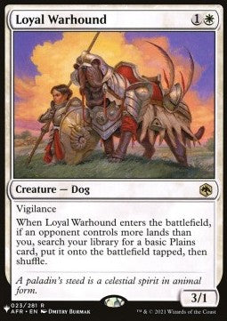 Loyal Warhound SLDRCD-23 Rare Englisch