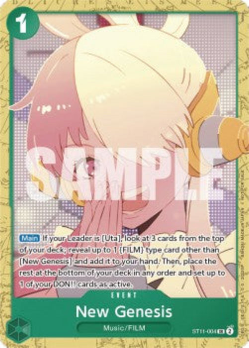 New Genesis (ST11-004) UP Super Rare Englisch