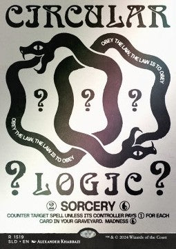 Circular Logic SLDW24-1519 Rare Englisch