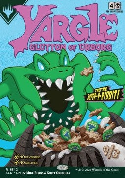 Yargle, Glutton of Urborg SLDW24-1542 Rare Englisch