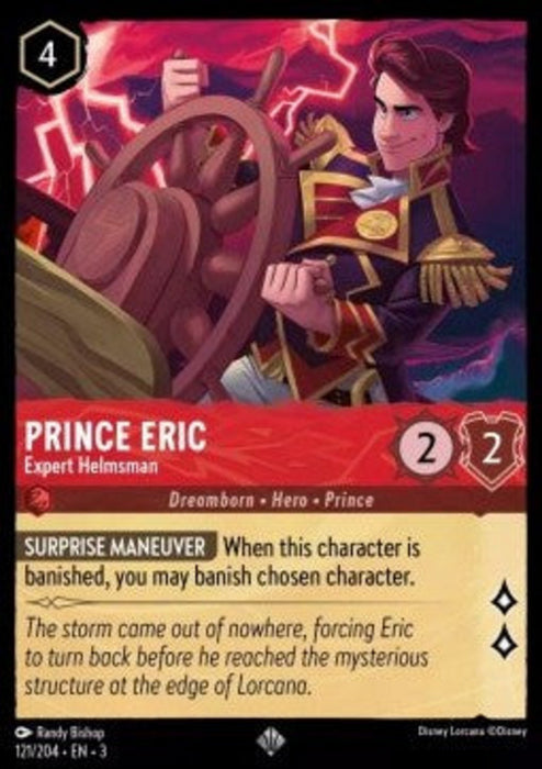 Prince Eric - Expert Helmsman 3INK-121 Super Rare Englisch