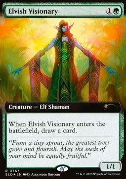 Elvish Visionary SLD-763 Rare Englisch