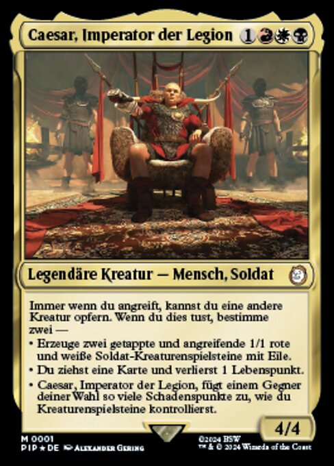 Magic: Caesar, Legion's Emperor