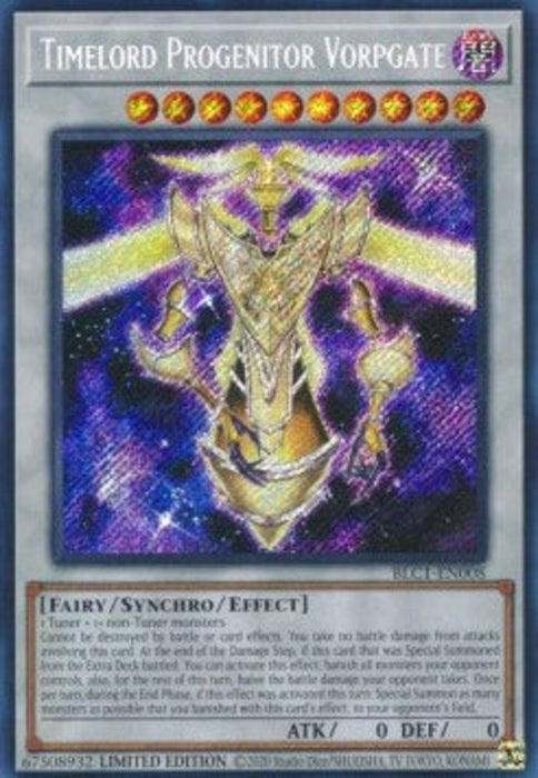 Timelord Progenitor Vorpgate BLC1-EN008 Secret Rare Englisch