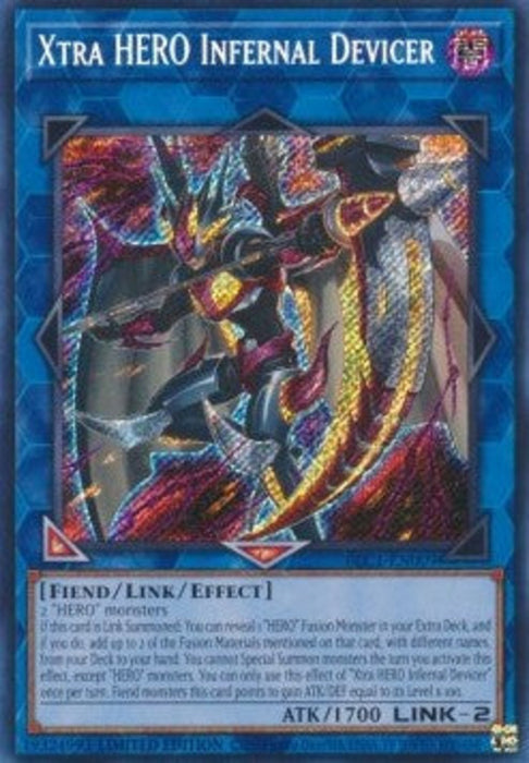 Xtra HERO Infernal Devicer BLC1-EN009 Secret Rare Englisch