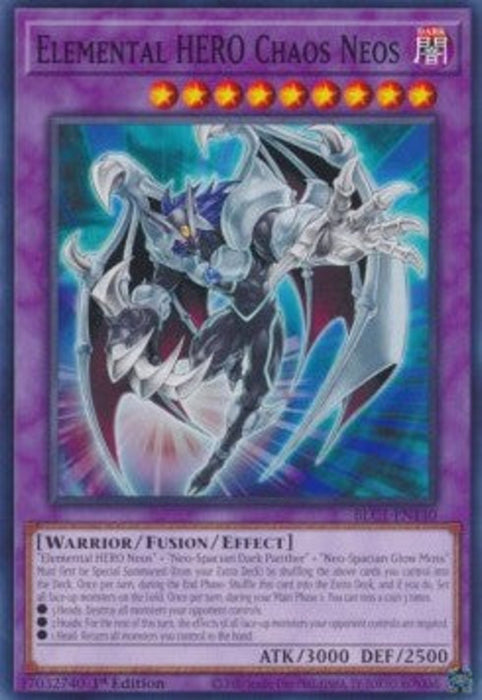 Elemental HERO Chaos Neos BLC1-EN140 Common Englisch