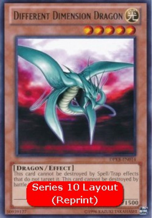 Different Dimension Dragon (V.2) DPKB-EN014 Rare Englisch