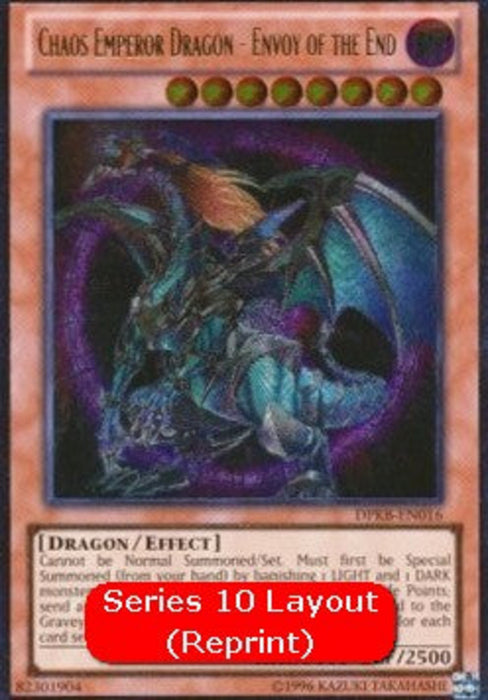 Chaos Emperor Dragon - Envoy of the End (V.2) DPKB-EN016 Ultimate Rare Englisch