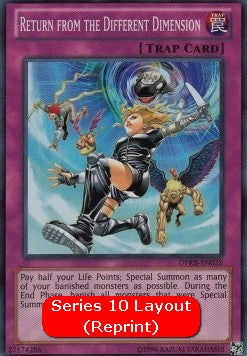 Return from the Different Dimension (V.2) DPKB-EN038 Super Rare Englisch