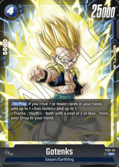 Gotenks (FS02-03) [Fusion World] (V.1) FS02 Super Rare Englisch
