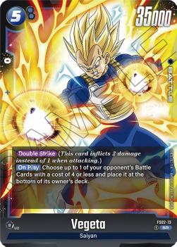 Dragon Ball Karten aus Starter Deck: Vegeta [Fusion World]