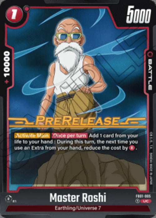 Master Roshi (FB01-005) FB01P Uncommon Englisch