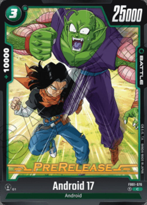Android 17 (FB01-076) FB01P Common Englisch
