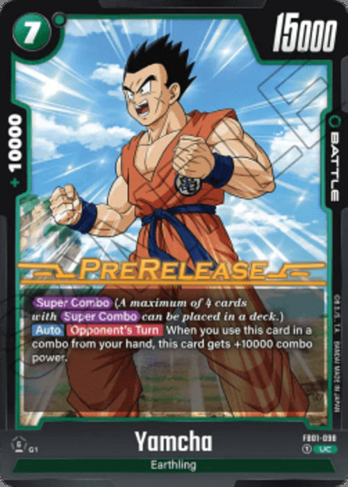 Yamcha (FB01-098) FB01P Uncommon Englisch